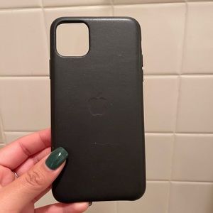 iPhone 11 Pro Max Apple leather case